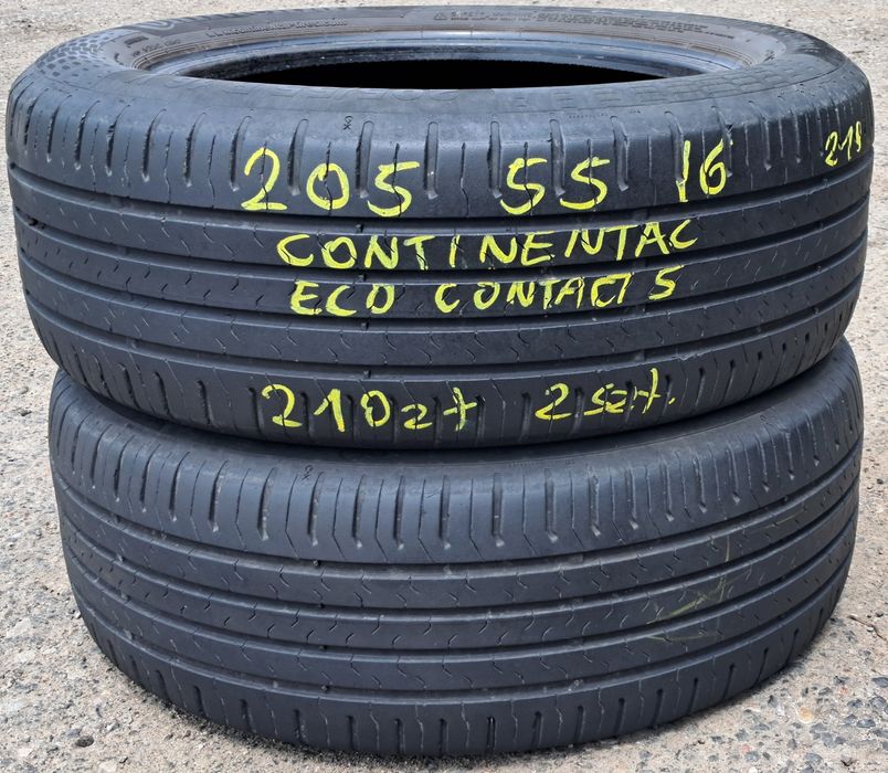 205/55/16 Continental 2szt lato