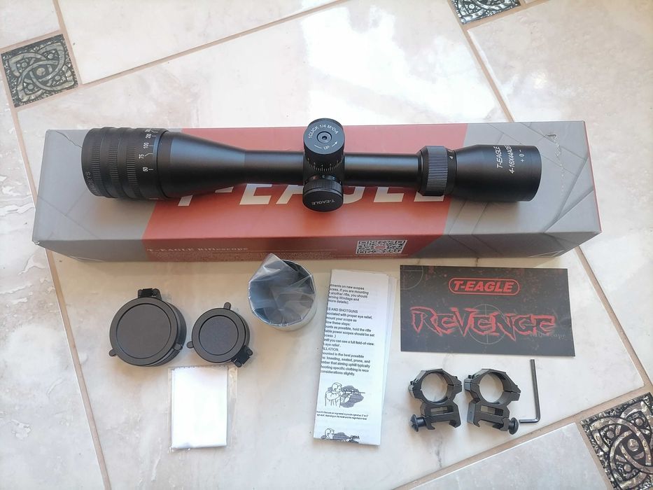 T-Eagle HT 4-16x44 AOEG новий оптичний приціл.