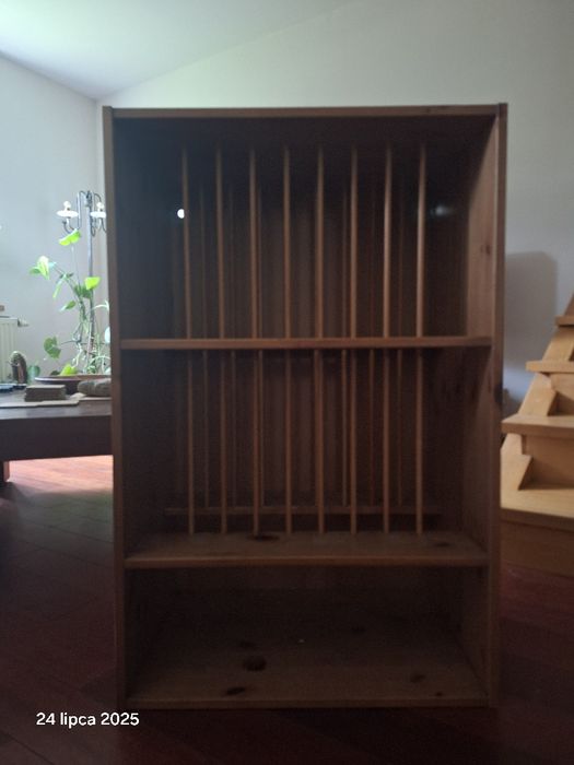 Szafka IKEA  na płyty winylowe biblioteczka Leksvik