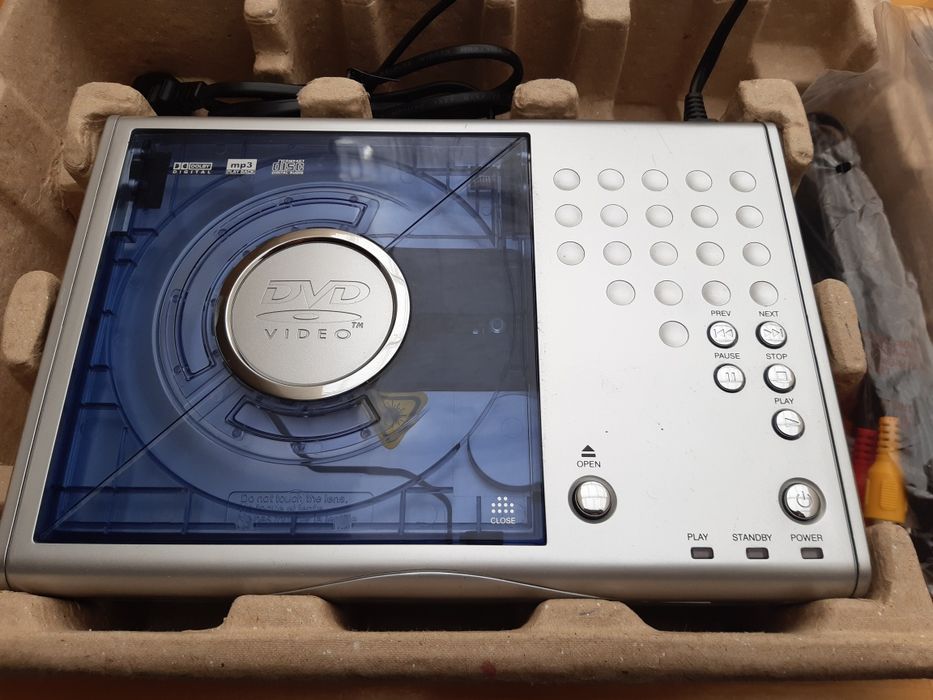 DVD Player Including Remote Control and SCART Cable, Functional and in Very Good Condition64752113511554124