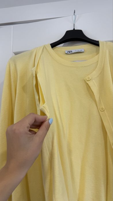 Светр кардиган двійка Zara Л