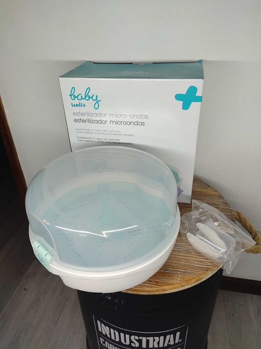 Esterilizador de Micro-ondas Baby Wells como Novo