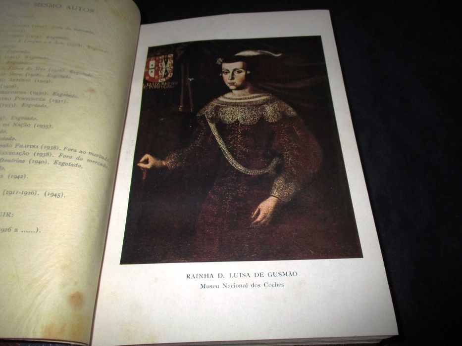 Livro Dona Luisa de Gusmão Hipólito Raposo 1947