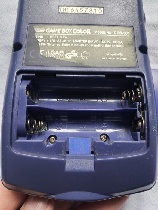 Gameboy Color Roxo