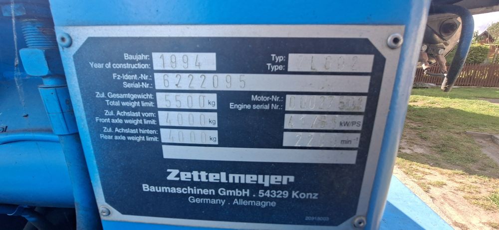 Ładowarka Zettlemeyer ZL602