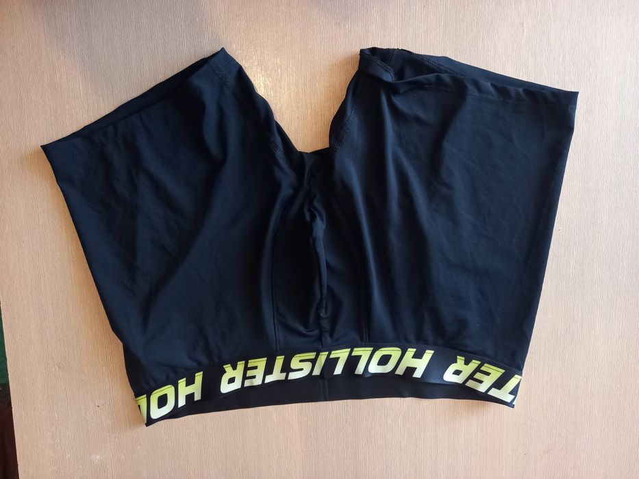 Чорні чоловічі боксери-брифи Hollister