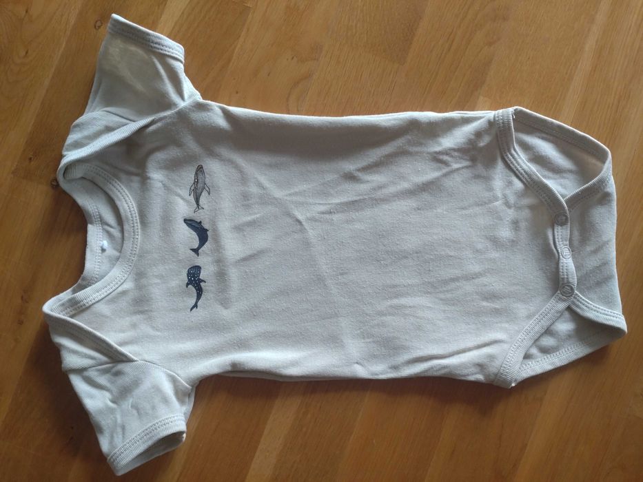 Body z krótkim rękawem, na lato Name It 68