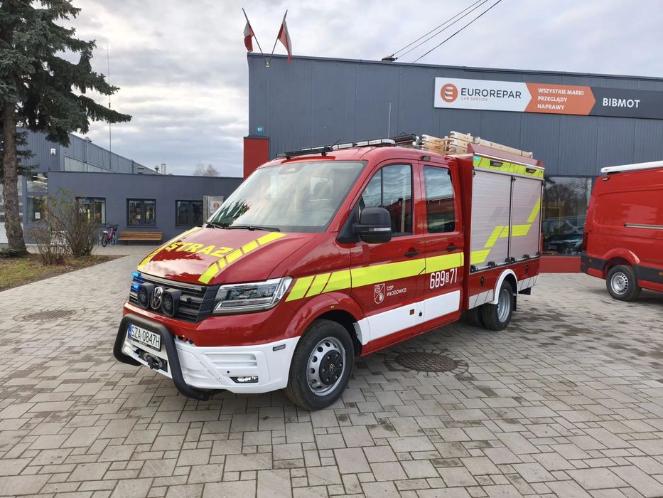 Volkswagen Crafter 4x2  Volkswagen Crafter 4x2 Samochód pożarniczy, ratowniczo-gaśniczy