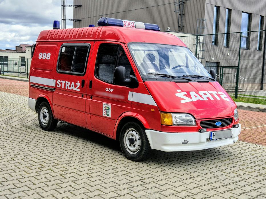 Ford Transit Straż Pożarniczy#BDB Stan#2.0benzyna#Zdrowy#Wóz Strażacki#KatB