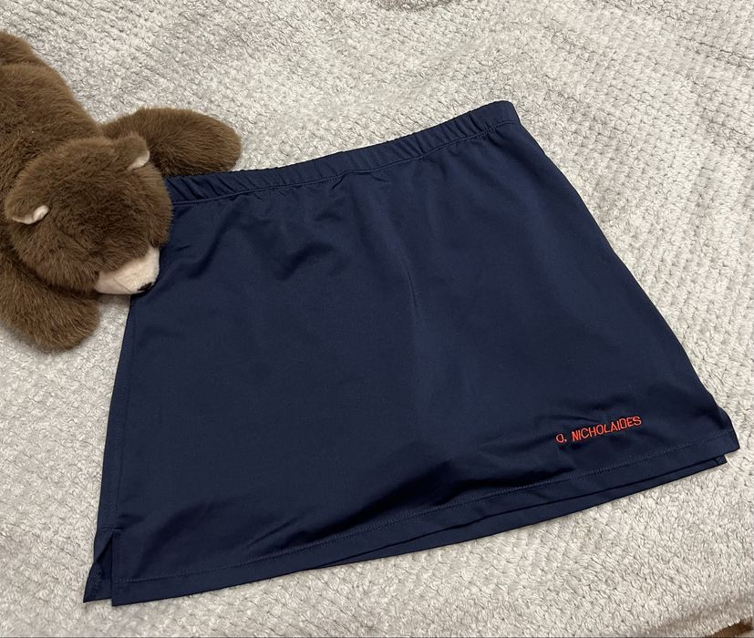 Тенісна юбка/спідниця синя S/Xs