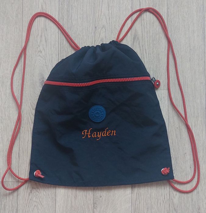 Рюкзак б/у на утяжке Kipling 15L (Belgium)