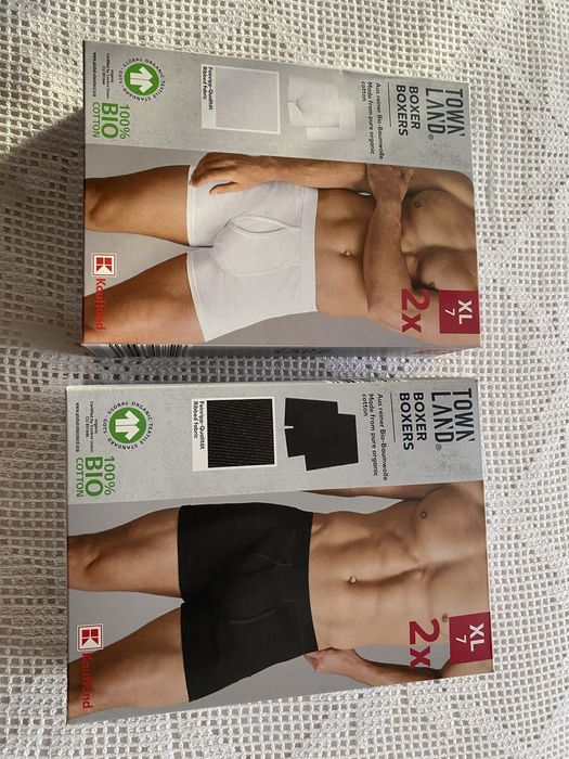 Bokserki męskie bawełna 4 szt nowe
