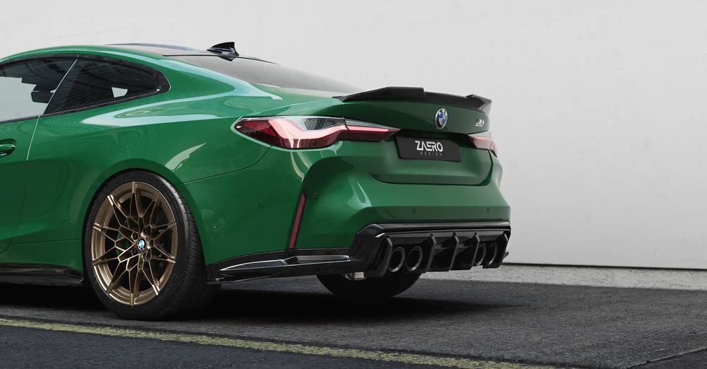 Aileron lip spoiler traseiro BMW M3 M4 G80 G82