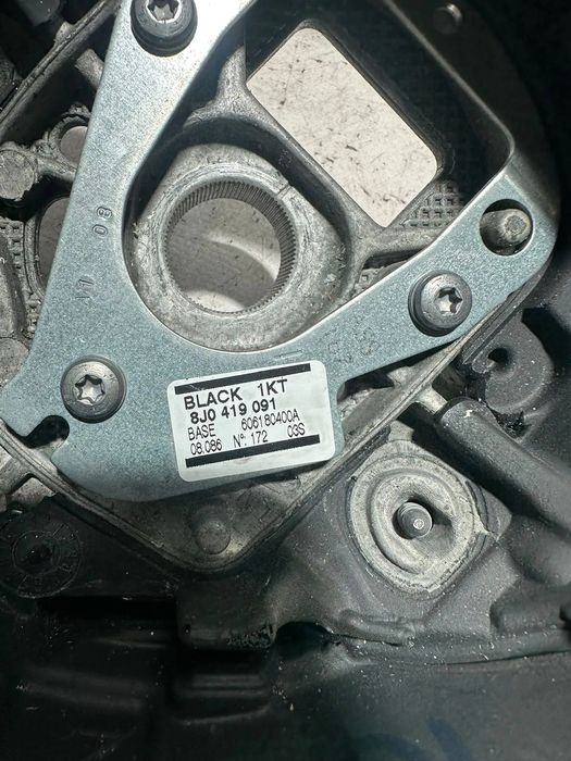 Volante Pele Flat Bottom Audi TT 8J 2006 – 2014