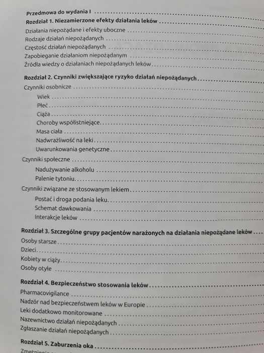 Działania niepożądane leków