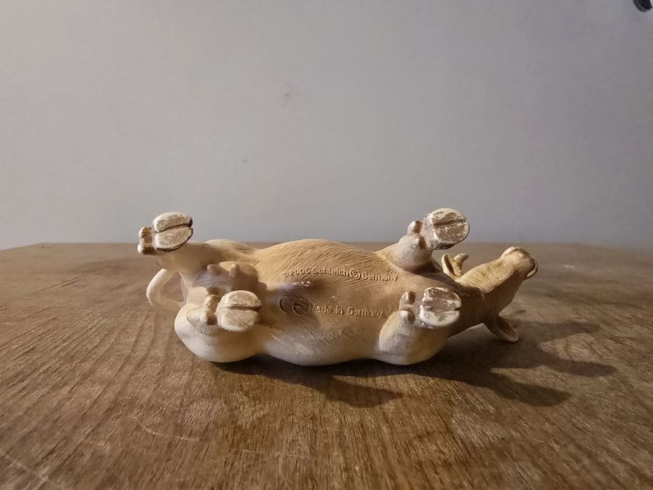 Schleich krowa rasy charolais figurka unikat model wycofany z 2005 r.