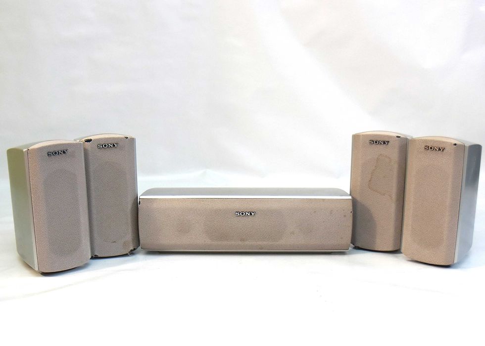 Colunas Sony CN-145 e MS-145 de dolby surround