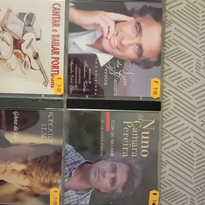 Música Tradicional Portuguesa em Cd Grandes Artistas.