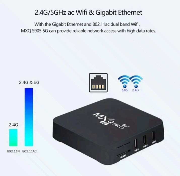 Смарт ТВ приставка MXQ 4k Android TV X96 xiaomi