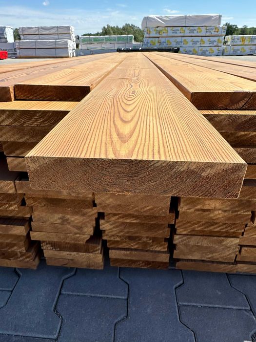 Deska tarasowa thermo termo sosna gładka 26x138mm