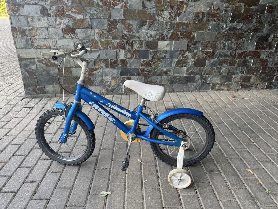 Bicicleta Infantil Azul – 16” com Rodinhas