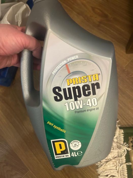 Масло Prista Ultra 5w40 4L Super 10w40 4L