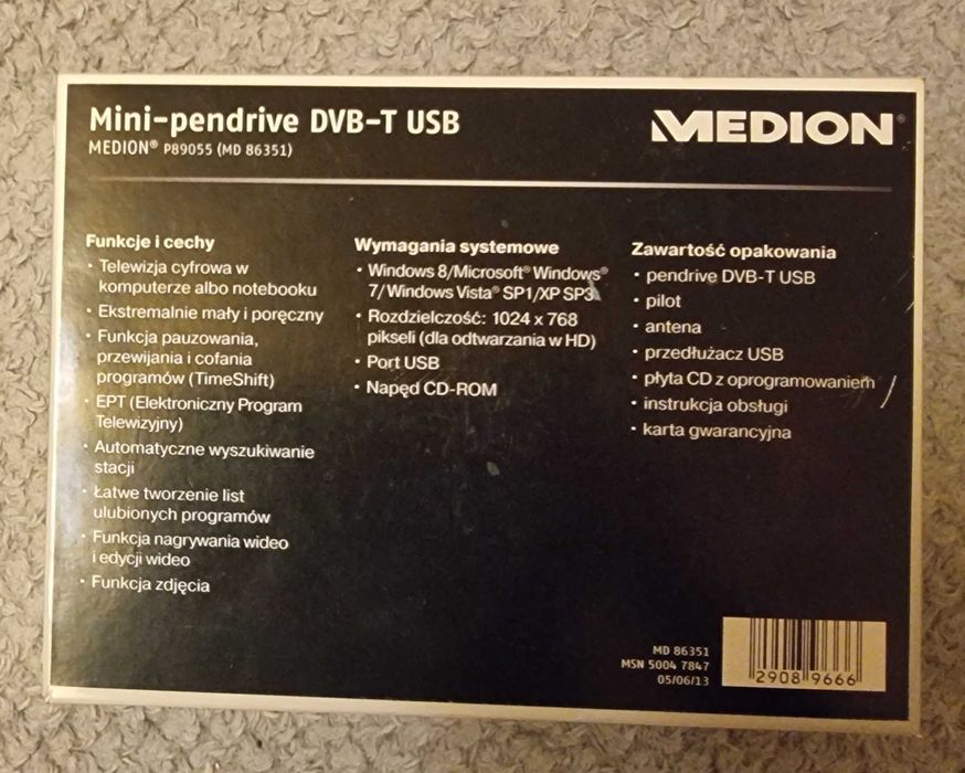 Mini pendrive DVB T USB
