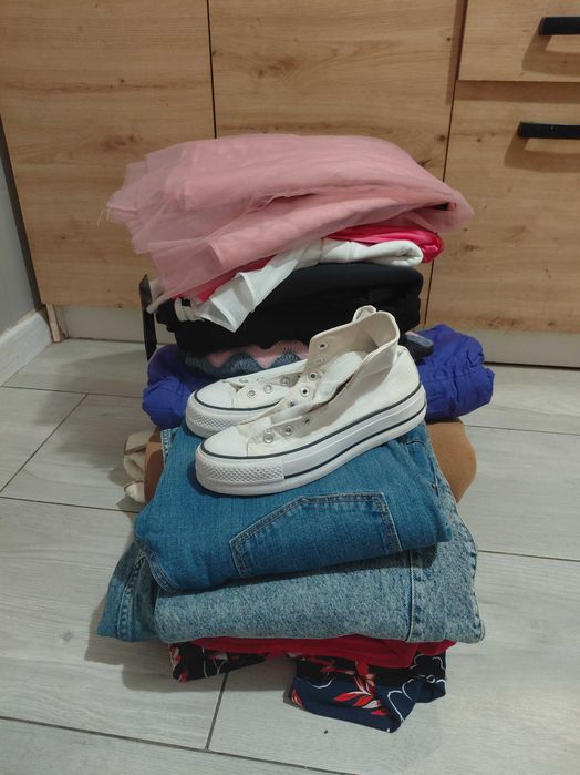 Mega paka zestaw 11 sztuk ubrań damskich XL 42