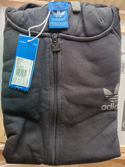Bluza adidas czarna XL nowa   AB7588