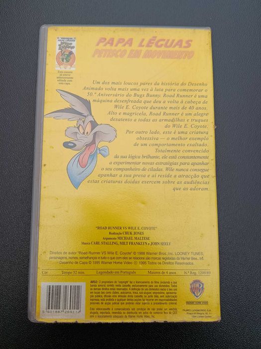 Bip-Bip e Coiote, Petisco em Movimento (VHS)