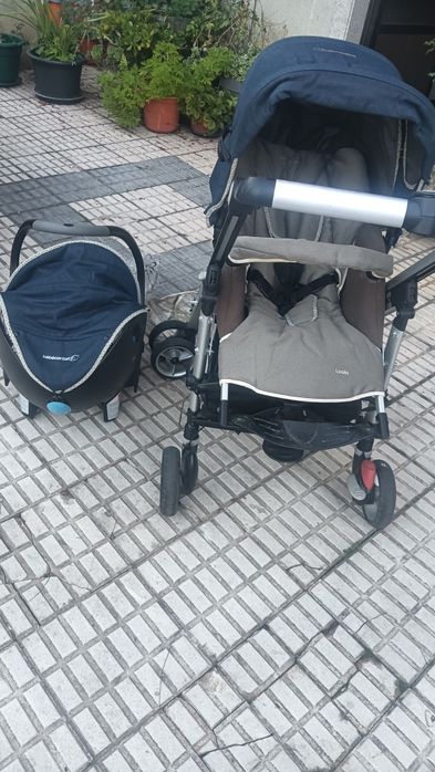 Carrinho bébé + babycoque bebeconfot