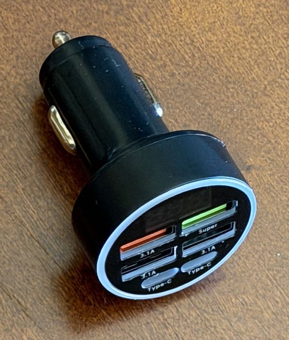 Excelente Carregador USB rápido para automóvel