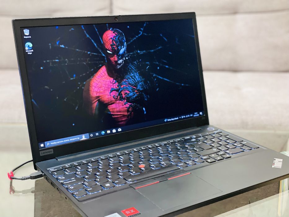 Lenovo E15/FHD/IPS/ i7-10510U/4.9 GHz/8 ГБ/SSD 256/Radeon RX640 /4ГБ