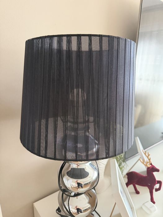 Lampka glamour czarna Classy