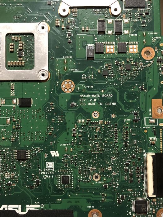 Материнська плата ASUS N56JR REV. 2.0