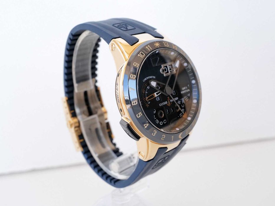 Ulysse Nardin Executive El Toro GMT Limited Edition 18K Rose Gold 43mm