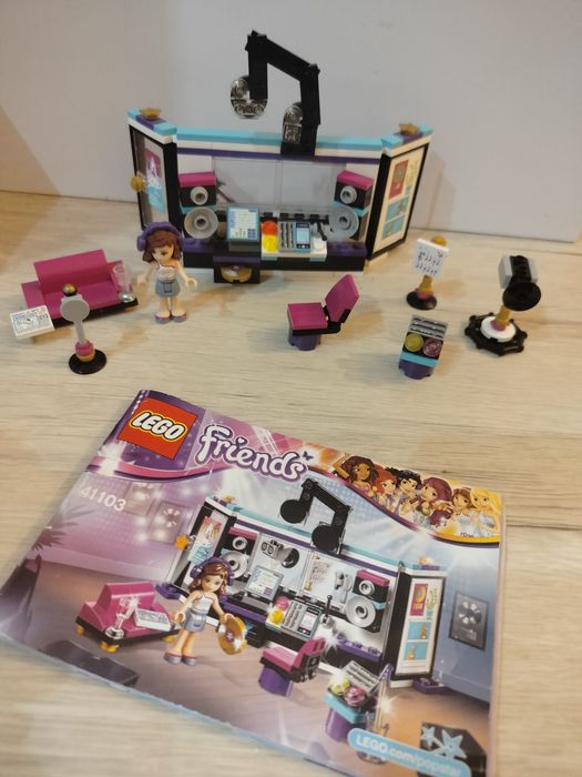 Studio nagrań gwiazdy Pop LEGO Friends 41103