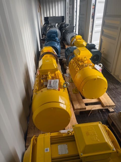 silnik elektryczny nowy abb simens lohre 45-160 kw