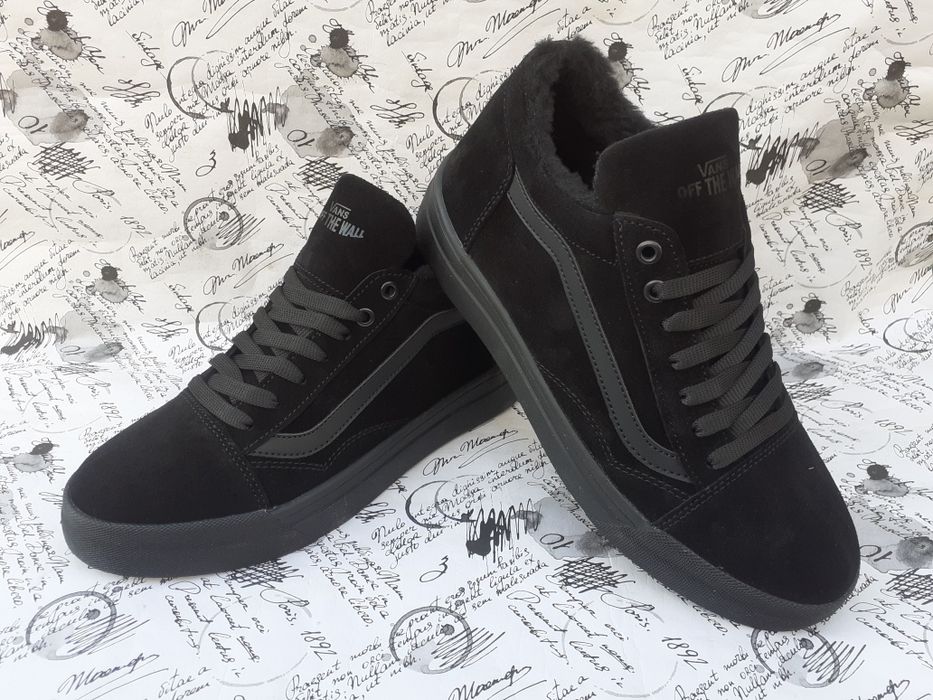 2кольори Vans зимові чоловічі зимові кросівки зимние мужские ботинки