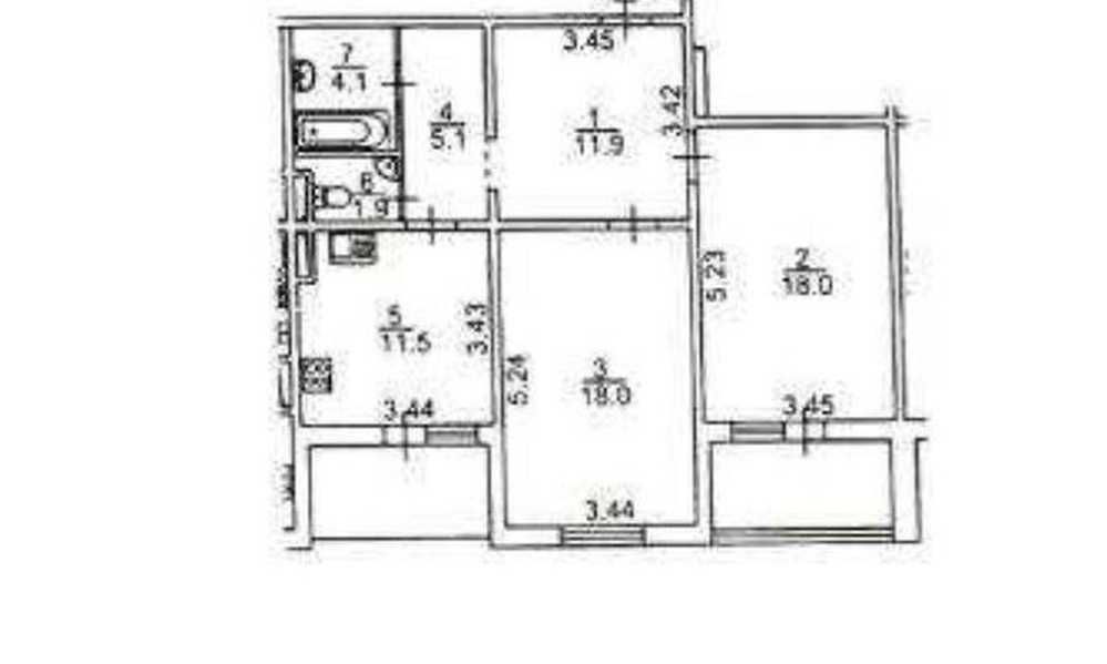 2-комнатная квартира по адресу ул. Милославская (площадь 78 м²) - Atlanta.ua - фото 18