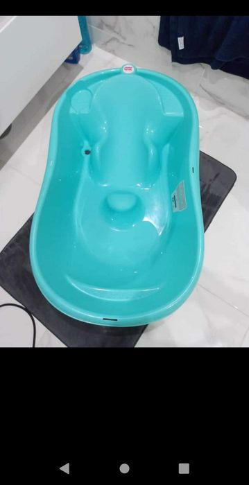 Banheira bebe + balde troca fraldas + penico simples