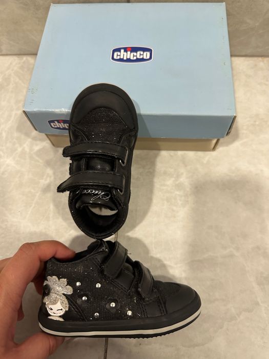Sapatilhas Pretas Brilhantes Chicco (20)