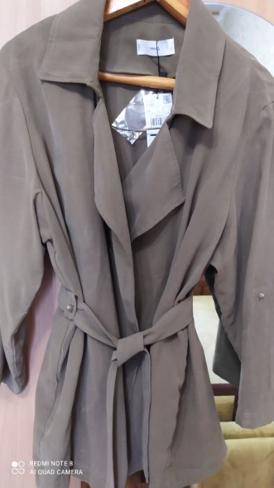 Новый стильный тренч женский
