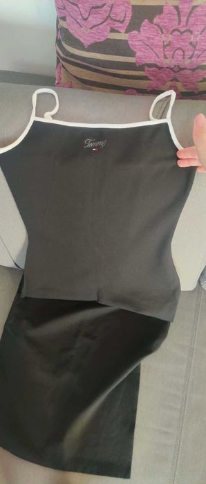 Sukienka mała czarna Tommy jeans S/36