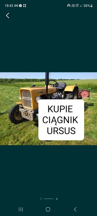 Skup Ciągników Rolniczych Ursus, C330,  C360,  T25 , Zetor W każdym st