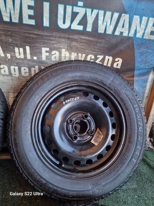 Koła zimowe 14 4×100 Vw Polo UP Lupo Skoda Citigo Seat Ibiza Arosa