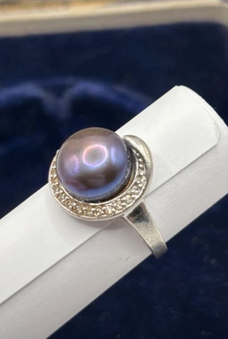 Pierścionek z perłą 1653