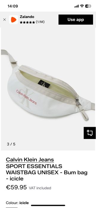 Сумка на пояс / бананка Calvin Klein Jeans (нова, з бірками)