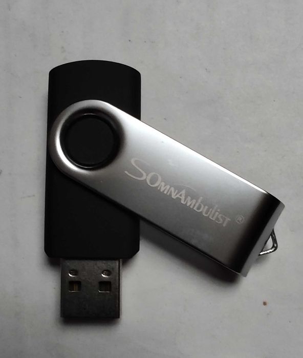 Фірмова USB-флешка зі швидкістю 24/40Мб/с SomnAmbulist 128Гб