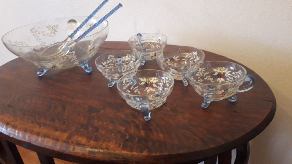 Taça pintada a mão